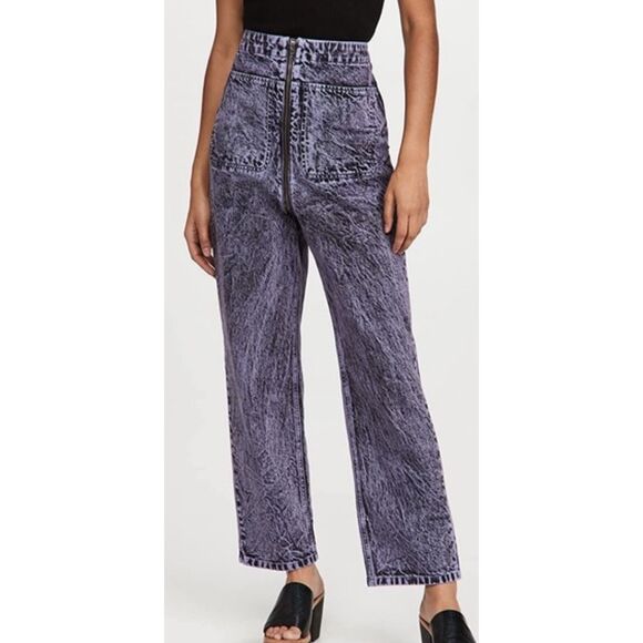 Rachel Comey Barrie Jeans in Purple Size 00 - Picture 1 of 8